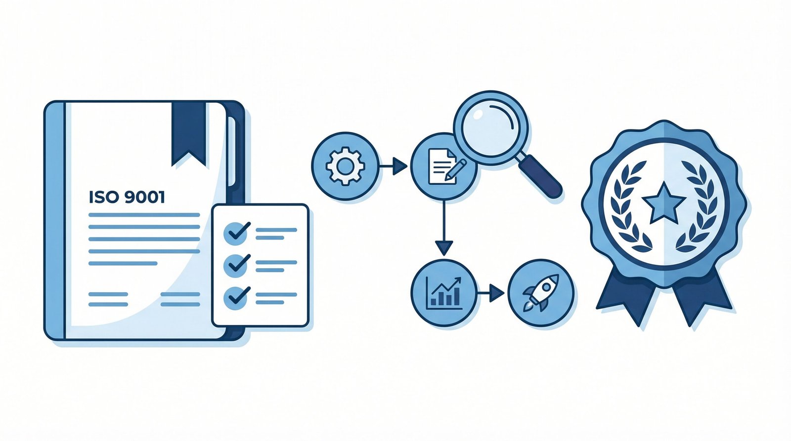ISO 9001 requirements explained clause by clause with audit findings and implementation guide for quality management certification
